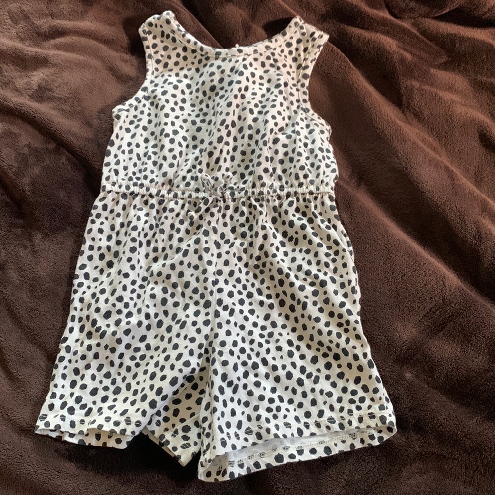 Leopard romper